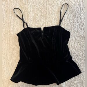 Express Black Sleeveless Bustier Camisole